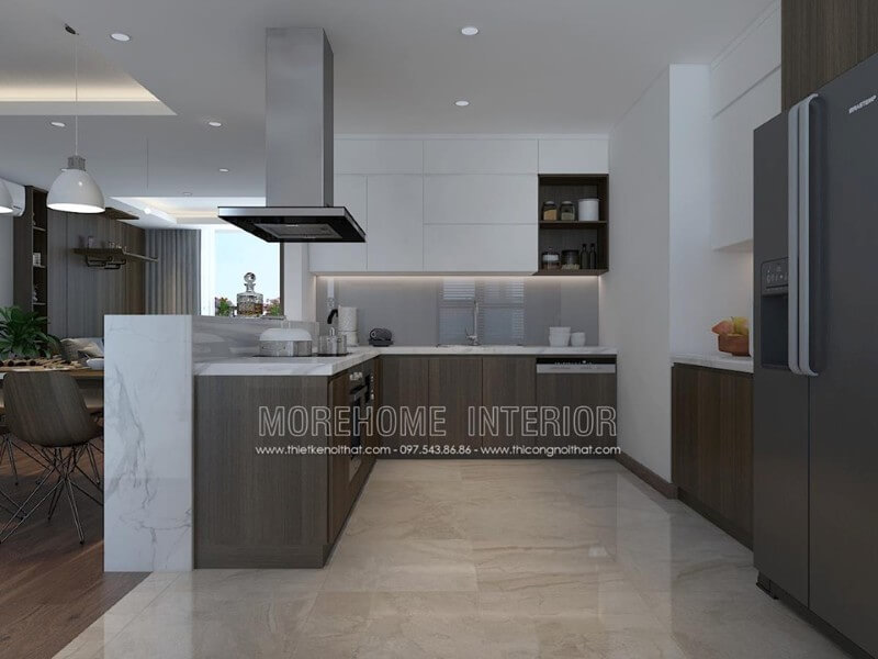 Trang trí nội thất phòng bếp đơn giản Nội thất phòng bếp