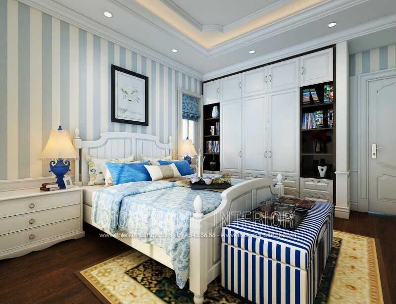 Thiết kế giường ngủ 1 người phù hợp với những người sống độc thân hoặc căn hộ chung cư, nhà phố nhỏ