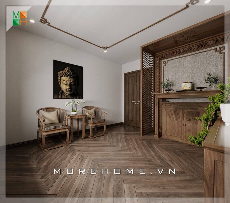 Top ++ 19 gợi ý ấn tượng với phòng thờ phong thủy từ công ty thiết kế nội thất Hải Dương - NỘI THẤT MOREHOME